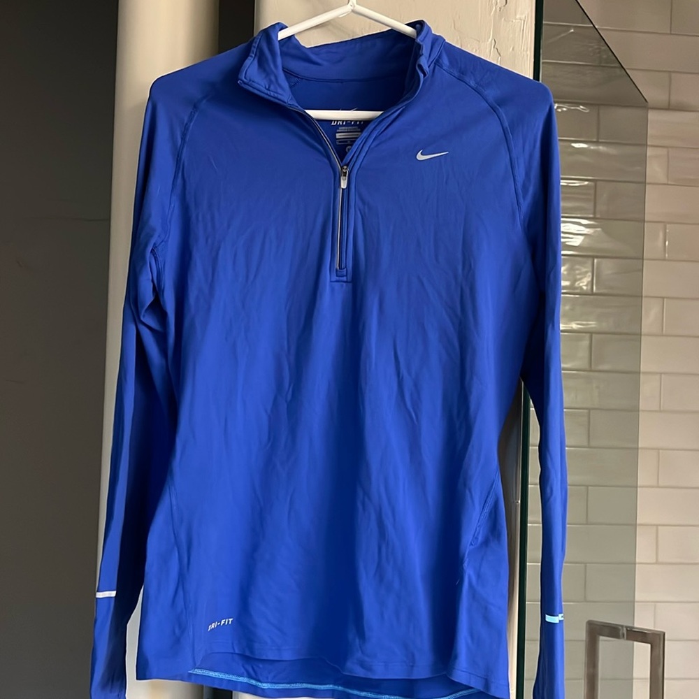 Nike dry fit zip up -